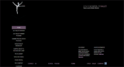 Desktop Screenshot of lynchballet.com